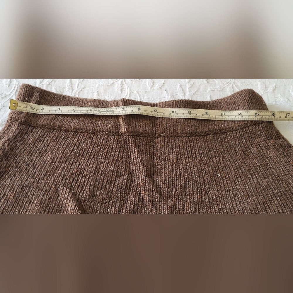 Zara Brown Knit Maxi Skirt - Picture 8 of 12